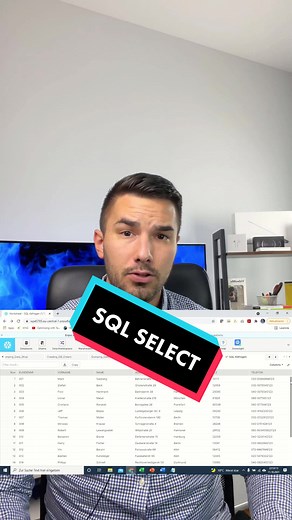 SQl Einfach Erklärt #informatikmentor #informatik #sql #datenbank #fürdich #studenten #programmierung