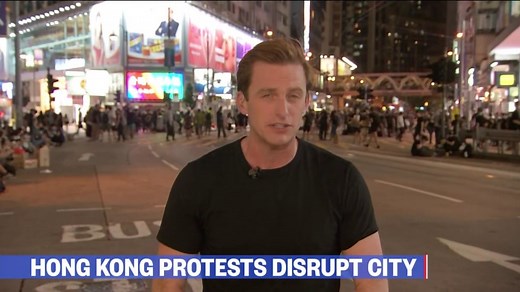 Hong Kong protests halt city’s transportation