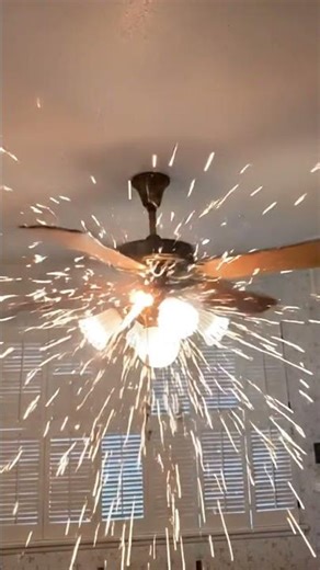Ceiling fan falling down 247