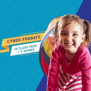 FOMO?! No worries…you haven’t missed out as we’ve EXTENDED our Cyber Sale one more day! Buy a 10 Class Pass and Get 5 FREE Bonus Classes! Come to any class, anytime. No initiation fee. > http://bit.ly/2DvpPU0 | Gymboree Play & Music