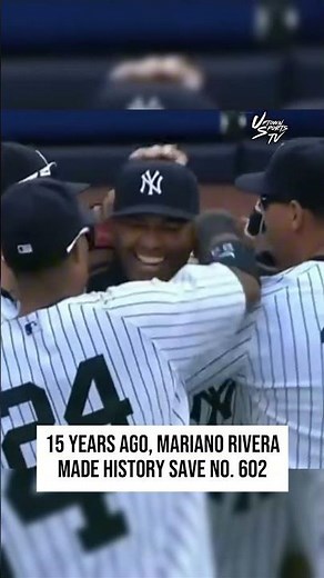 Mariano Rivera Makes MLB History With Record-Breaking 602nd Save | NYY HISTORY