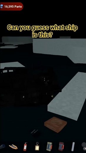 Can you guess what ship is this? Sail and Sink Simulator #roblox