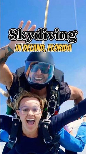 First Time Ever Skydiving at Skydive DeLand in FL