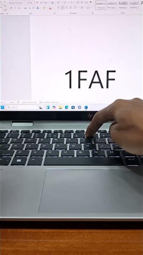 🫷 Leftwards Pushing Hand Emoji in MS Word | Unicode 1FAF7 | Alt + X Shortcut #computer #shorts