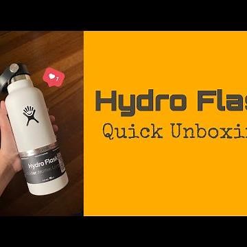 HYDRO FLASK (18 OZ) STANDARD MOUTH | Quick Unboxing!
