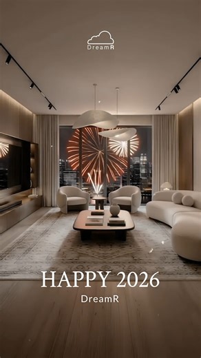 Every space begins with a dream and grows with purpose. As the new year begins, we look forward to creating homes that feel just right, today and for years to come. Happy New Year from DreamR. #dreamrinteriors #newyeargreetings #singaporeinteriordesign #luxuryinteriorsg #modernluxuryliving #quietluxury #warmminimalism #japandiinterior #timelessdesign #homeswithintention | DreamR