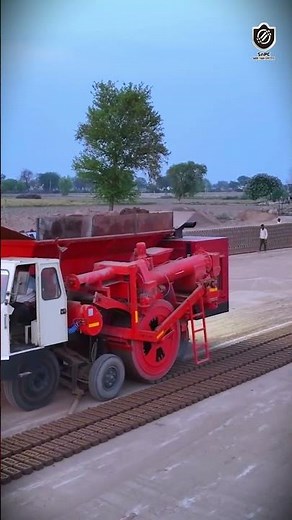 👉 Powerful Brick Making Machine in Action 🔥 | Automatic Machine Demo 2025