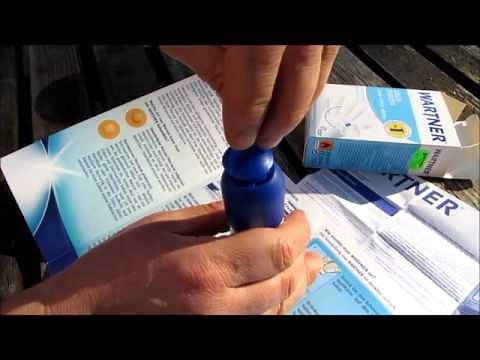 Warzen vereisen mit dem Wartner Warzen Stift