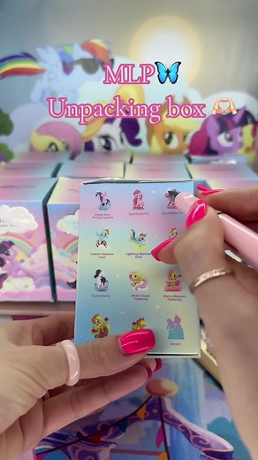 Unpacking Box 🦋 part 1 🦋 #mlp #pony #mylittlepony #eqwestriagirls #collections #minis #minisdoll #collektor #Unpacking #ponycollections #newpony #fluttershy #twilightsparkle