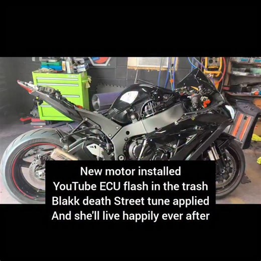 3.6K views · 426 reactions | Moral of the story if you want a fast, reliable street bike, look at who actually has fast reliable street bikes all over the street. Unfortunately a motor melt down is the only way some people will learn. She's all fixed up and ready to go #streettuned #onecargarage #swbtopspeedbike #topspeed #kawasaki | TopSpeed Mike | Facebook