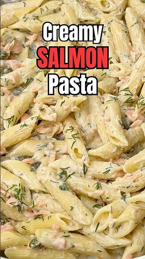 This Salmon Pasta Is So Creamy, I Can’t Stop Making It! 🤤