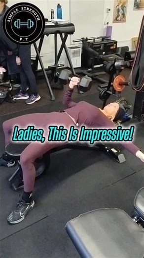 Strong Lady - Single Arm Chest Press!