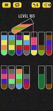 Water Sort Puzzle - level 103