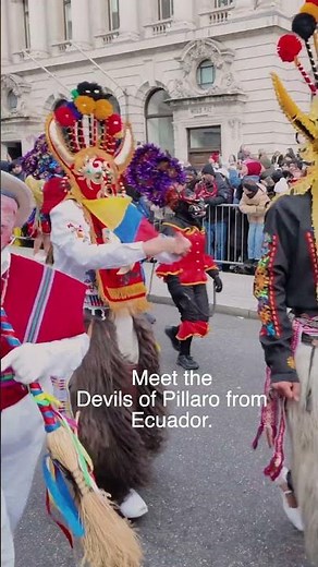 London New Year's Day Parade 2026 | Devils of Ecuador! 👹🇪🇨 #christmas #lnydp2026 #londonparade