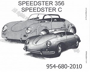 Assembly Manual, Speedster 356 & C