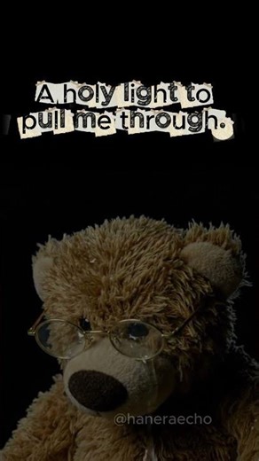 "They swore love was the cure..." 🧸🖤 THE DARKNESS FINDS ME AGAIN | Hanera Echo #Shorts #DarkPop