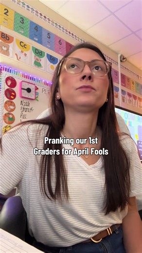 The most fun! Doing this every year for April Fools Day from now on! 😂🤪 How did you prank your class today? #teachertok #teachersoftiktok #classroom #aprilfools #prank @Kelly Seagraves @Jamison Brannon @Savvysavsavvv