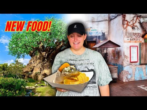NEW FOOD AT DISNEY’S ANIMAL KINGDOM | DINING UPDATES & RESTAURANTS CLOSED- WALT DISNEY WORLD
