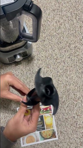 The Ninja Foodi Power Blender & Processor System comes with Dough Blade!