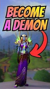 You Can Become a DEMON in WoW?! 😈🔥
