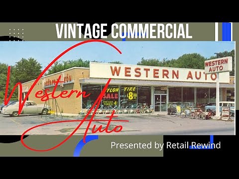 Vintage Western Auto Tire Commercial - Sold to Sears in 1988