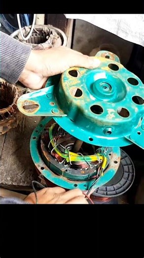 dryer spinner machine motor repair#mrfahidelectric #shorts#diy