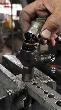 Dissecting a low-pressure injector #InjectorRepair #LowPressure #Diesel #dieselpower