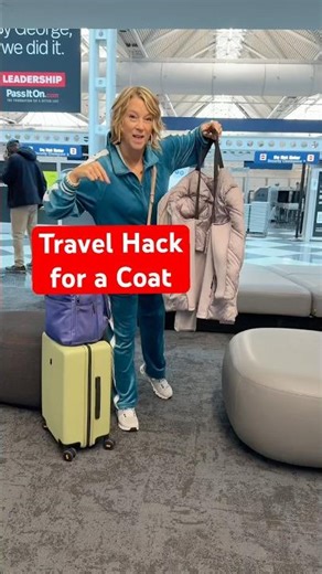 Travel Hack With My Jacket #travelhack