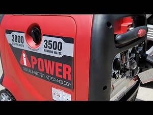 ipower 3800 inverter generator. Hurricane IAN, generator worked GREAT!!!