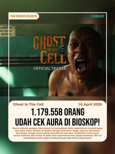 Yang mau nonton goyangan maut om Abimana saran kita buruan ke bioskop sih! 😭🔥 #GhostintheCell #filmindonesia #horror #comedy #filmology [film Indonesia; film lokal; film horor; film komedi; joko anwar; abimana aryasatya; yoga pratama; dimas danang suryonegoro; morgan oey; aming sugandhi; endy arfian; bront palarae; lukman sardi; arswendy bening swara; kiki narendra; dewa dayana; mike lucock; haydar salishz; rio dewanto; almanzo konoralma; yuhang ho; ical tanjung; radja nasution; farrell rafisq