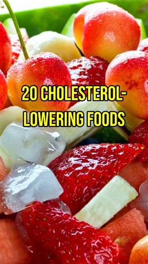 20 cholesterol lowering foods