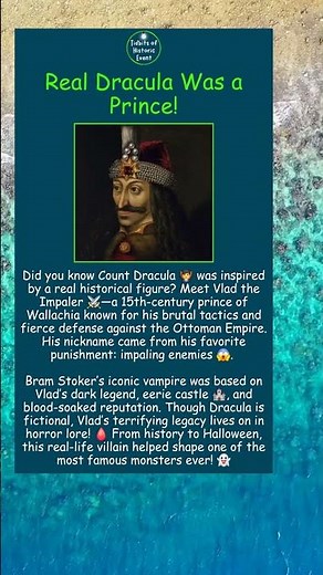 Real Dracula Was a Prince!
