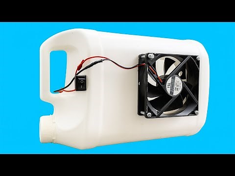 You Won't Believe How Easy It Is To Make A Mini Air Conditioner!