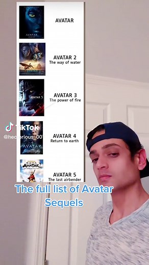 Avatar Movie Sequels List