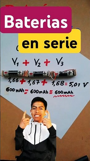 Conexión de BATERIAS en Serie y Paralelo