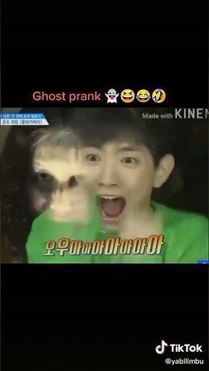Funny kpop idols ghost prank