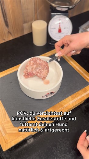 Barf ASMR🐾❤🐶 #hundeernährung #barf #hundeliebe #hundefutter | Tackenberg