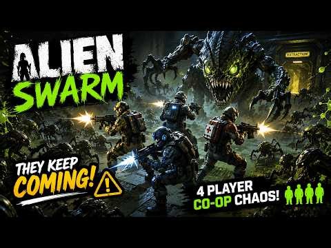 This FREE Co-op Game is INSANELY Fun! | Alien Swarm