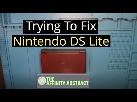 How to fix flashing orange light power issue Nintendo DS Lite (SMD fuse replacement)