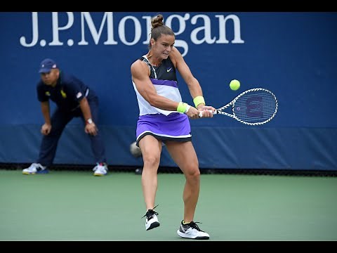 Maria Sakkari vs. Shuai Peng | US Open 2019 R2 Highlights