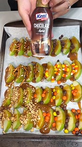 Sheet Pan Caramel Apples 🎬 This original video was produced by Network Media and Natalini | Rick's Kitchen Crew