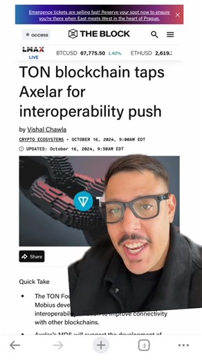 10K views · 100 reactions | Why Is Nobody Talking About This Coin!  I’ve been telling you about this coin and still, nobody’s talking about it! Axelar is getting integrated into other blockchains, and the potential for interoperability infrastructure in crypto is huge. Axelar is a Web3 interoperabilit | Alexoncrypto | Facebook