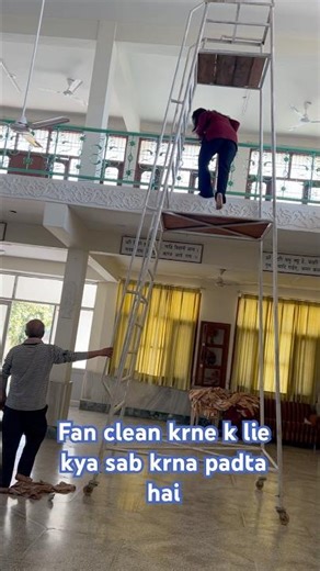 Fan clean part-3 #khatronkekhiladi#followformore #ssdn#seva #chandigarh