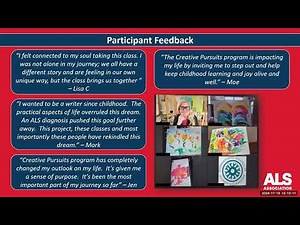 Creative Pursuits: Enhancing Quality of Life for Individuals Living with ALS