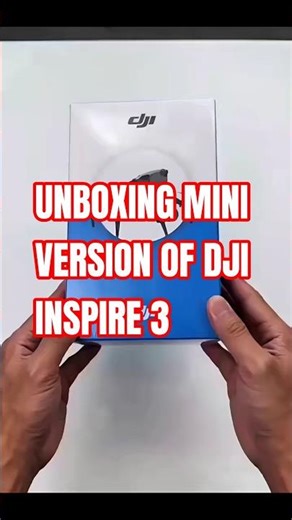 Unboxing Mini version of DJI Inspire 3#dji #drone #djiinspire3 ‪@DJI‬