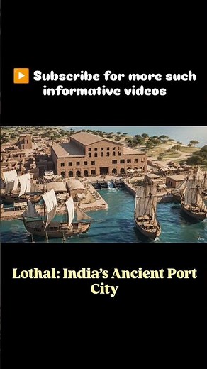 Lothal: India’s 4,000-Year-Old Port City 🚢🇮🇳 | Indus Valley Civilization #history#indusvalley