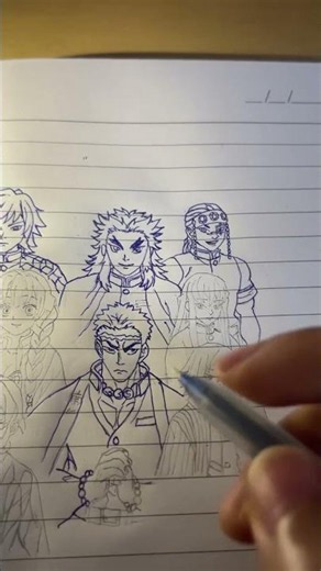 Drawing Demon Slayer Characters |