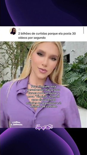 SERIA ELA A NOVA VIRGÍNIA?? 😱🤯😱