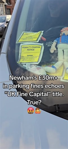 Newham makes tens of millions from parking fines every year in the name of maintaining its roads and yet Newham has the worst roads most potholes. Time it stops this money making scheme? Comment please. #penalty #tickets #Newham #fine #parking