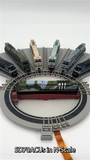 Kato USA on Instagram: "SD70ACUs are now arriving! 😱 Shop at STORE.KATOUSA.COM to grab them today!⭐Each of these units feature brand new tooling from the ground up and feature extensive printing and design work all throughout the model. 🍁🐴 #kato #nscale #modeltrains #toytrains #trains #railfanning #unionpacific #canadianpacific #amtrak #cpkc #lincoln #bachmann #lionel #scaletrains #metra #norfolksouthern"